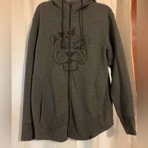 Under Armour auburn tigers zip up jacket